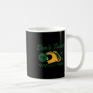 Don's Tacos - Funny Patriotic Let's Go Taco Tariff Coffee Mug