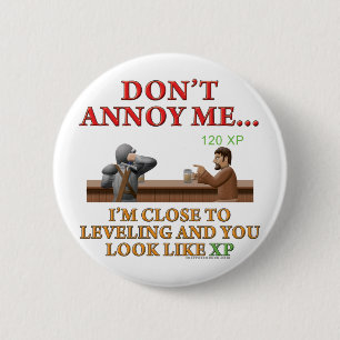 Don't Annoy Me 6 Cm Round Badge