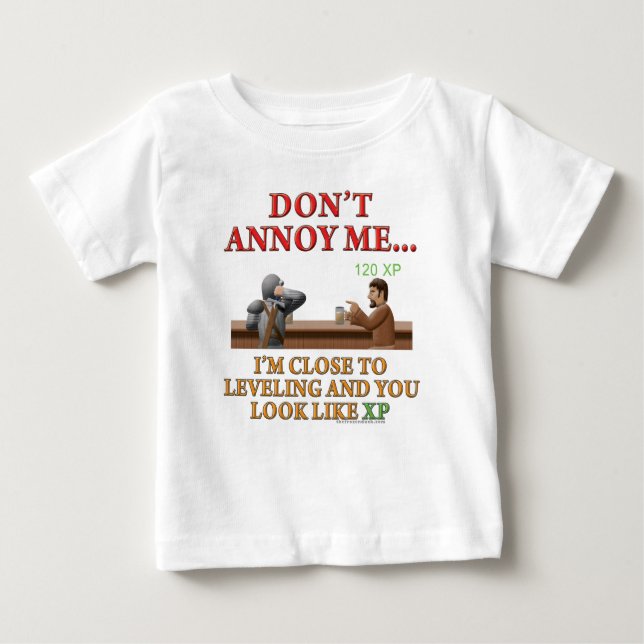 Don't Annoy Me Baby T-Shirt (Front)