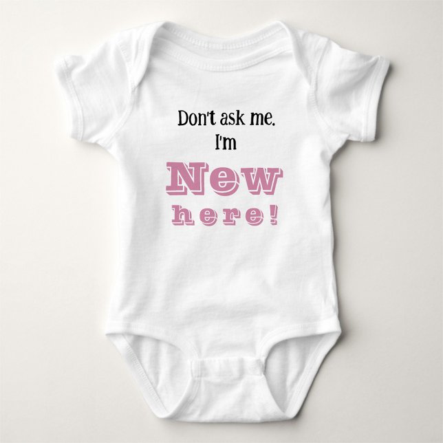Don't Ask Me Baby Bodysuit (Creator Uploaded)