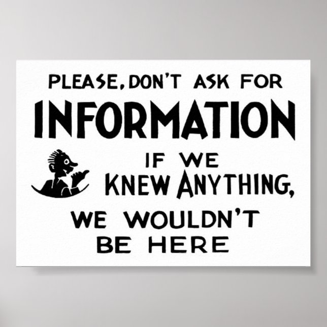 Don't Ask... Poster (Front)