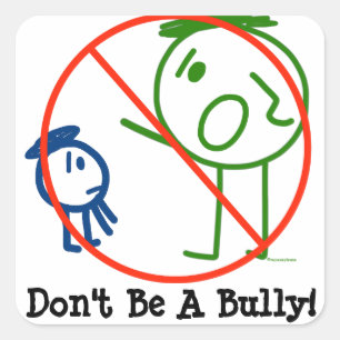Don't Be A Bully! stickers