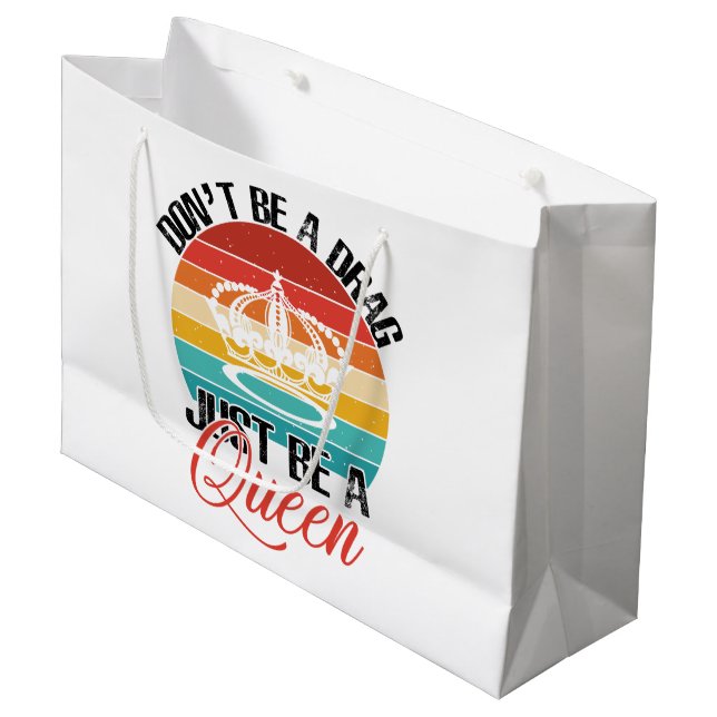 Don't Be A Drag Gift Bag (Front Angled)