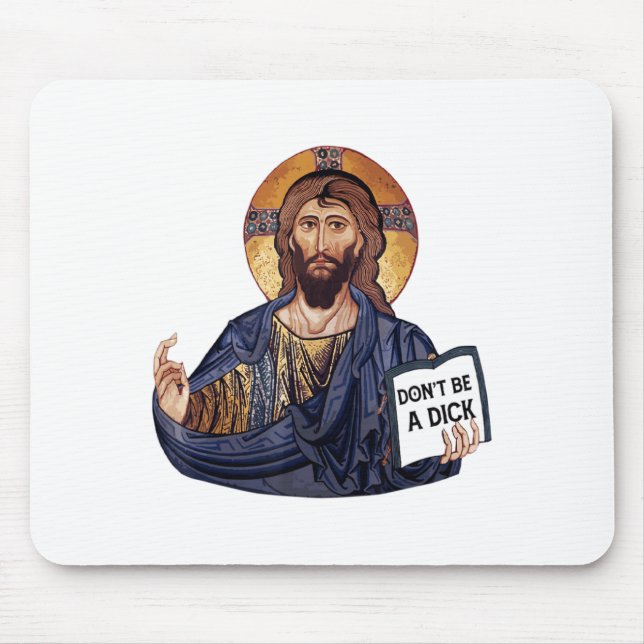 Dont Be A Jesus Book  Mouse Pad (Front)