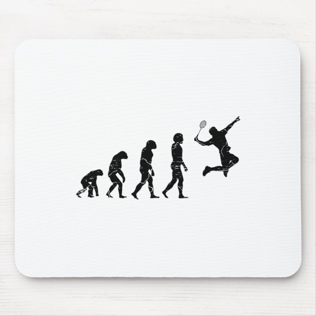 Don't Be A Net Picker Badminton Player Shuttle Rac Mouse Pad (Front)