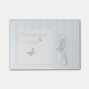 Don't be Afraid to Change Post-it Notes