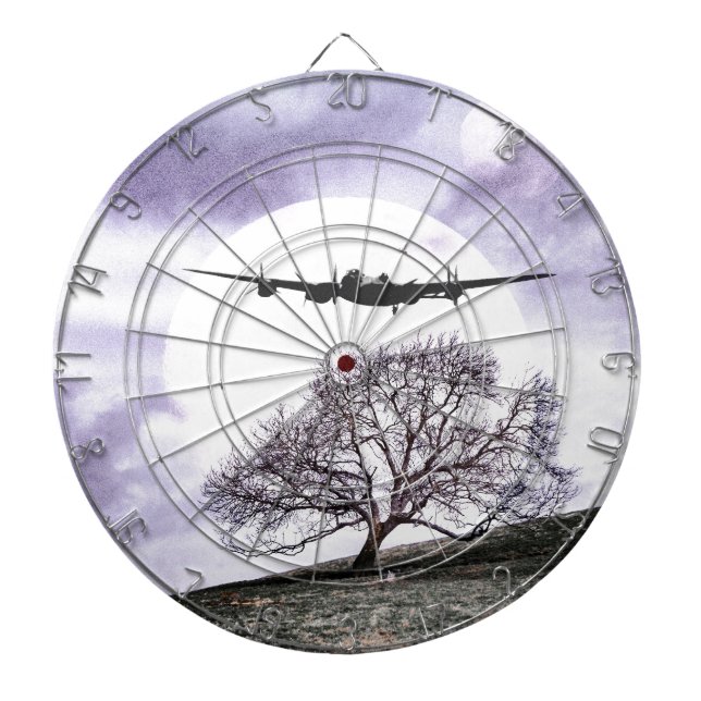 Don't Be Afraid To Imagine Dartboard (Front)