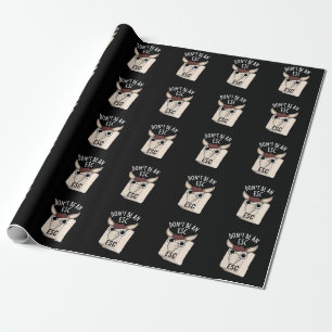 Don't Be An Esc Funny Keyboard Pun Dark BG Wrapping Paper