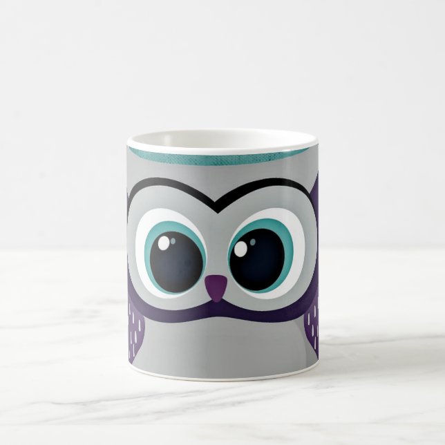 Don't Be Blue Owl Coffee Mug (Center)