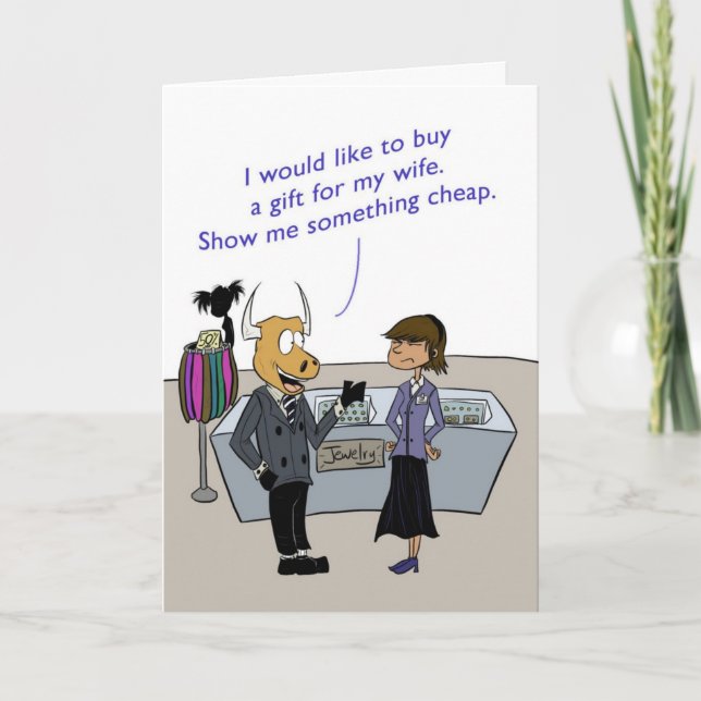 Don't Be Cheap! Card (Front)