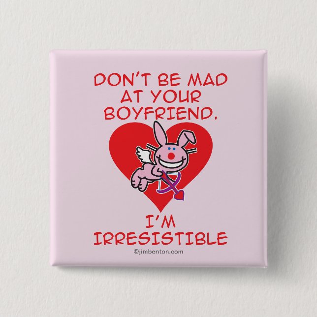 Don't Be Mad 15 Cm Square Badge (Front)
