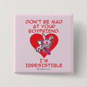 Don't Be Mad 15 Cm Square Badge