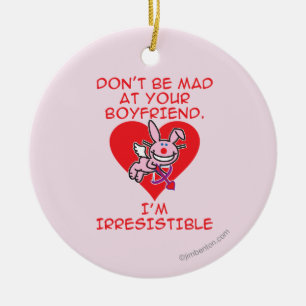 Don't Be Mad Ceramic Ornament