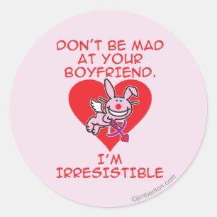 Don't Be Mad Classic Round Sticker