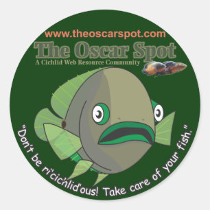 Don't Be Ri'cichlid'ous! Classic Round Sticker