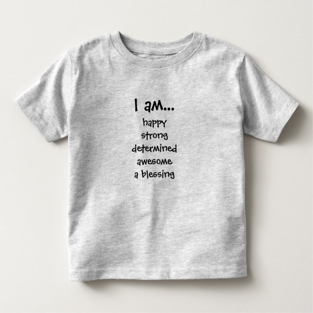 Don't be sad...I'm not! Toddler T-Shirt (Front)