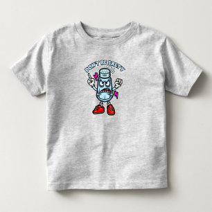 Don't Be Salty, Funny Illustration Toddler T-Shirt