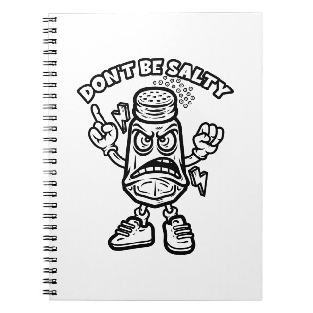Don't Be Salty Notebook (Front)