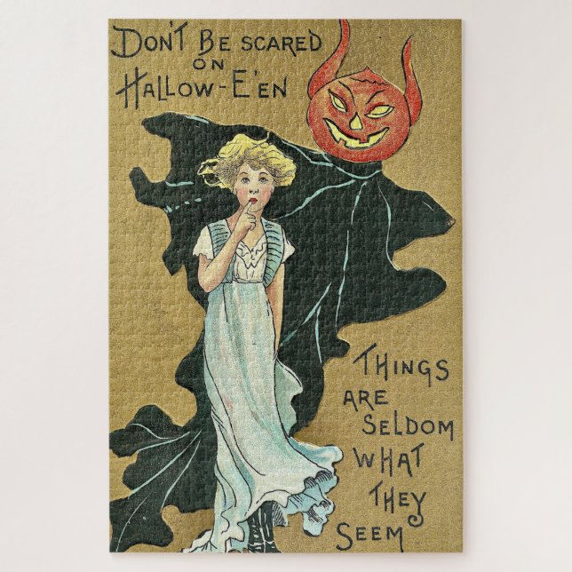 Don't Be Scared On Halloween Jigsaw Puzzle (Vertical)