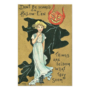 Don't Be Scared On Halloween Photo Print