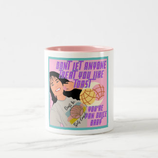 Don't Be Self-Conchas Two-Tone Coffee Mug
