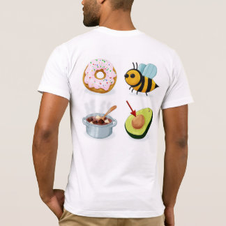 Don't Be Stupid Rebus (Back) T-Shirt