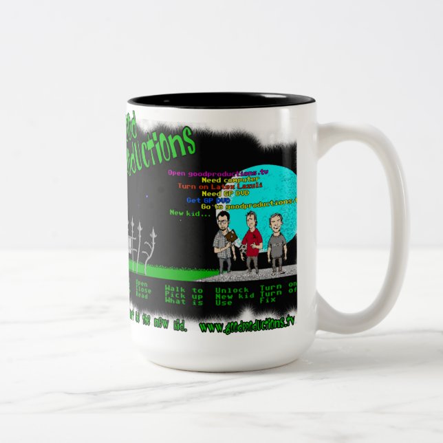 Don't Be the New Kid GP Mug (Right)