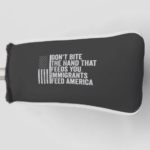 Don't Bite the Hand That Feeds You American Golf Head Cover