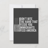 Don't Bite the Hand That Feeds You American