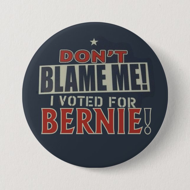 Don't Blame Me 7.5 Cm Round Badge (Front)