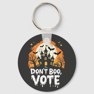 Don't Boo Vote Election Day Vote Presidents Key Ring
