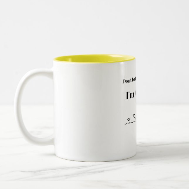 "Don't Bother Me I'm Growing" Plant Lover Mug (Left)