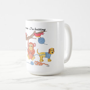 Don't Bother Me - I'm Knitting Coffee Mug