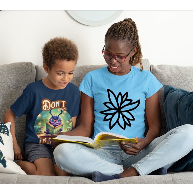 Don't Bug Me I'm Reading Cute Bug T-Shirt (Creator Uploaded)