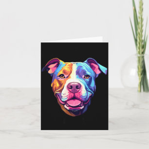 Dont Bully My Bread Pit Bull Colours Card