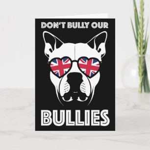 don't bully our bullies card