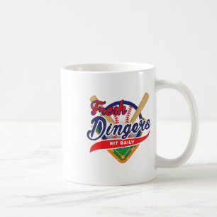 Don't Bunt Hit Fresh Dingers Funny Bysebyll Softby Coffee Mug