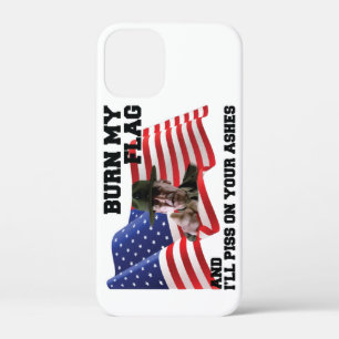 Don't burn my flag  iPhone 12 mini case