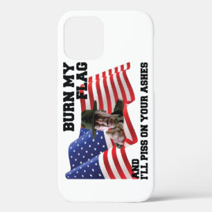 Don't burn my flag iPhone 12 case