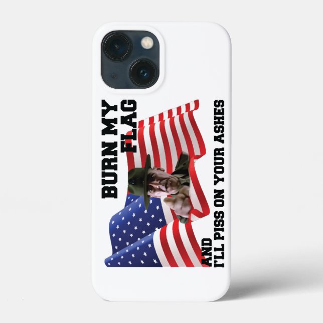 Don't burn my flag  Case-Mate iPhone case (Back)