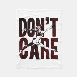 Don't Care Fleece Blanket