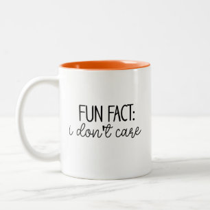 Don't Care Two-Tone Coffee Mug
