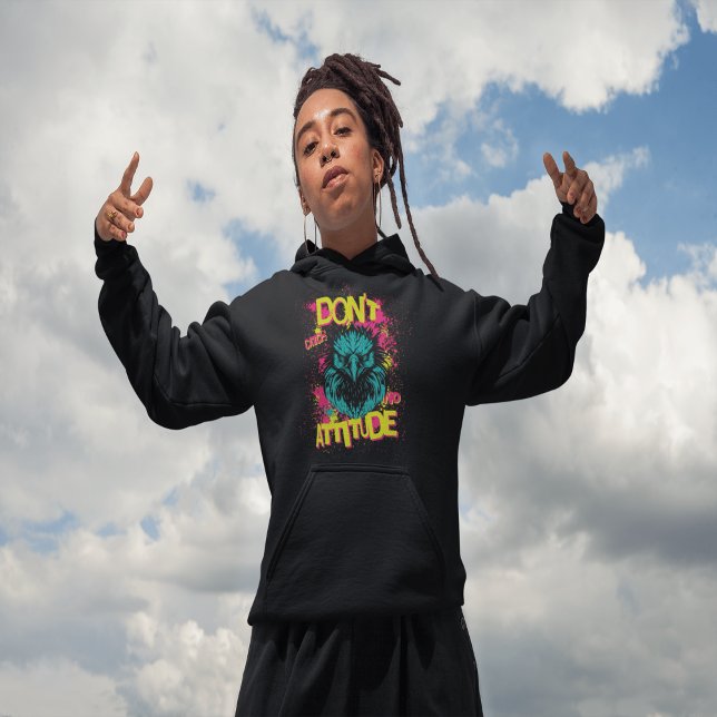 Don't Catch No Attitude - Sarcastic Hoodie (Creator Uploaded)