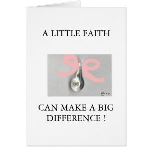 DON'T CRY. HAVE FAITH - CARD