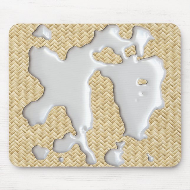 Don't Cry Over Spilt Milk! Mouse Pad (Front)