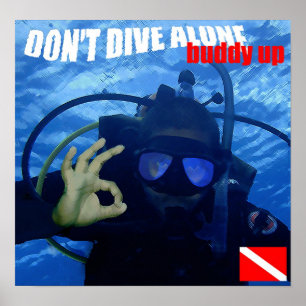 Don't Dive Alone Poster