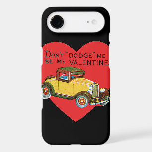 Don't Dodge Me, Be My Valentine! Retro Valentine
