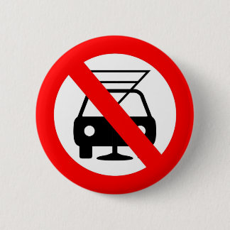 Dont drink and drive 6 cm round badge