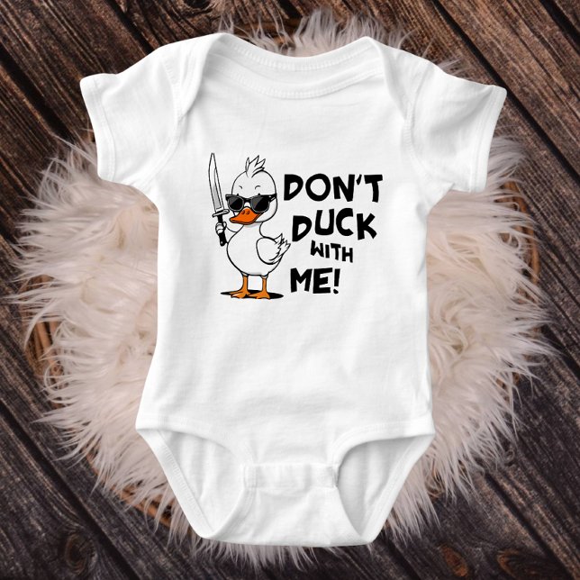 Don't Duck With Me Baby Bodysuit (Creator Uploaded)