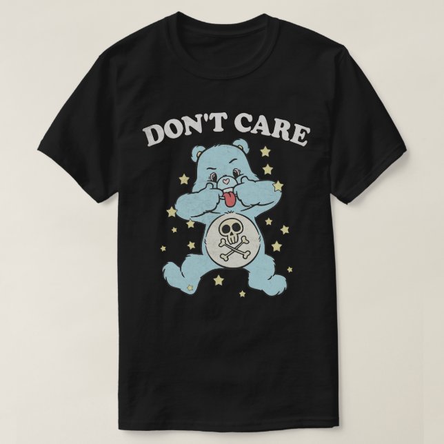 Dont e Bear Existentialist Lowbrow Design T-Shirt (Design Front)